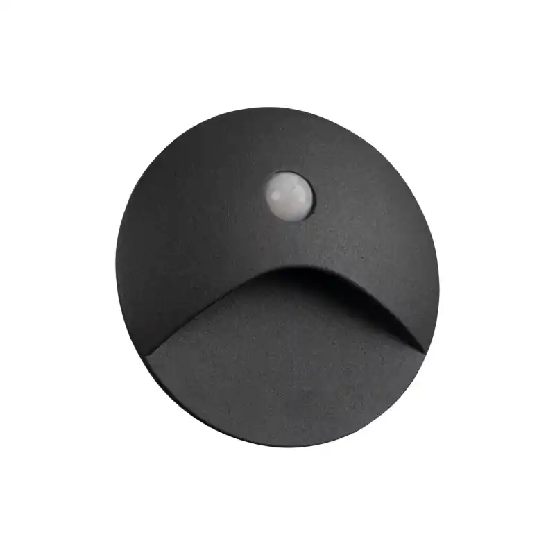 Encastré mural LED détection rond gris escalier EXIN LED PIR 220v