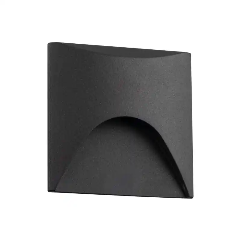 Encastré mural LED carré gris anthracite balisage escalier EXIN LED L 220v
