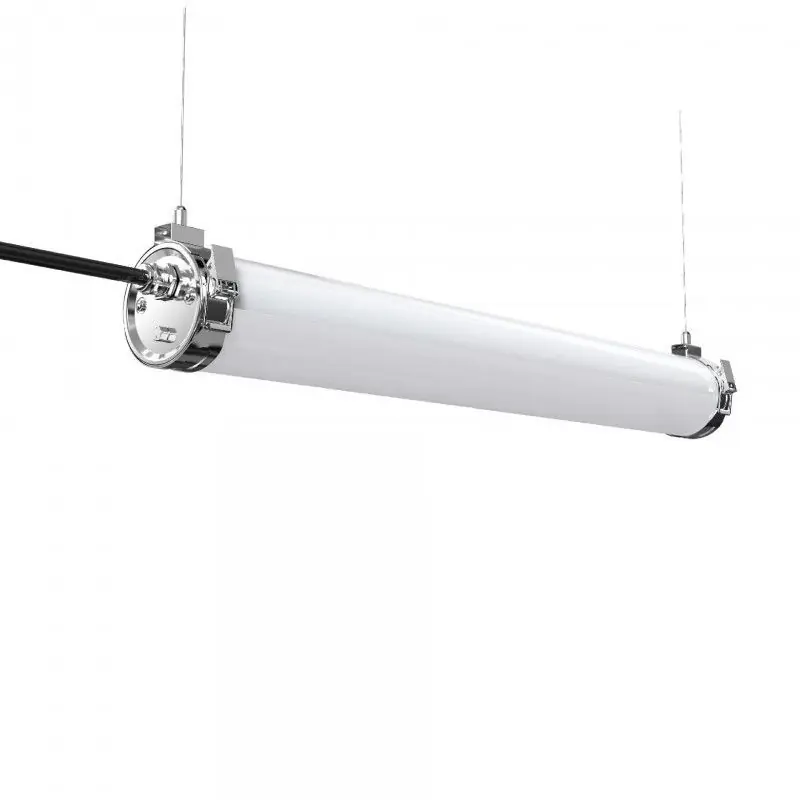 Suspension tubulaire led 40w-120cm-etanche-4000k-4800lm