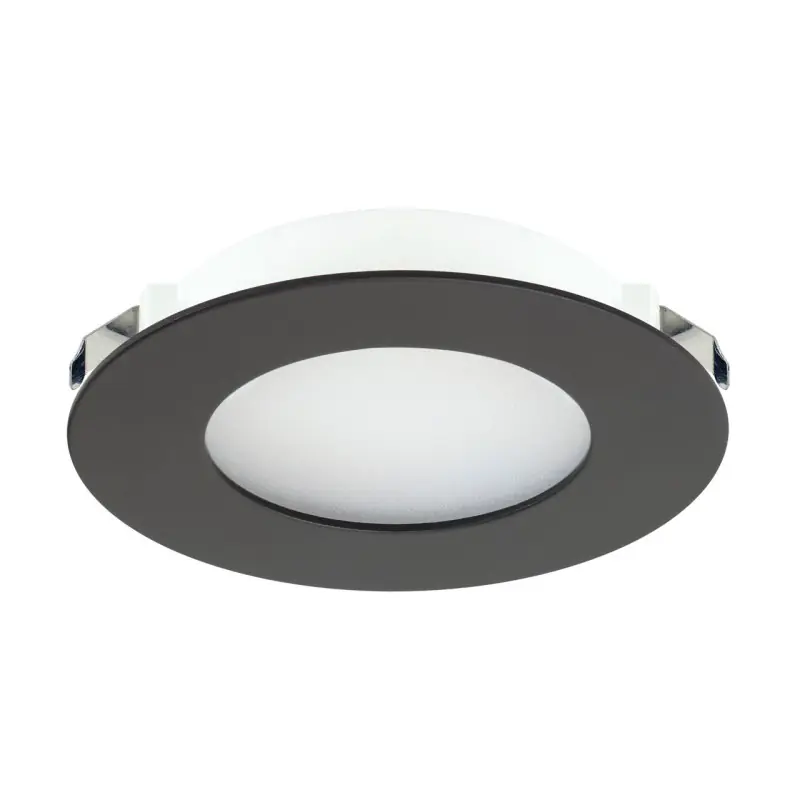 Encastrable LED noir 4000K Luminaire décoratif 190lm rolo
