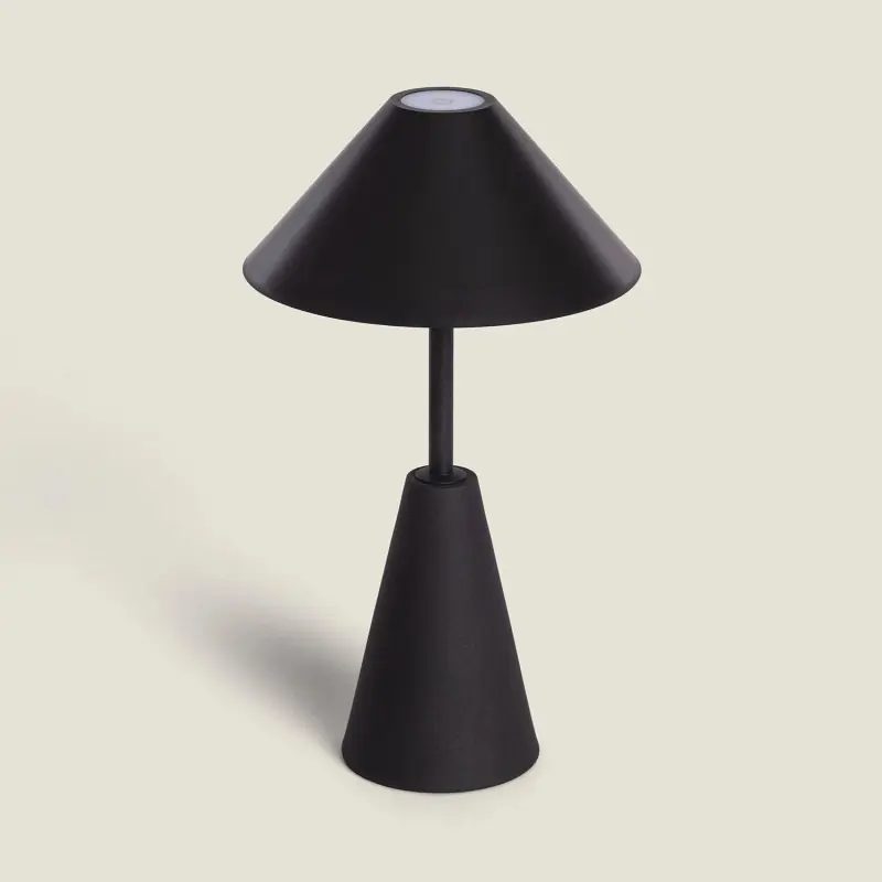 Lampe à Poser LED 3W Portable Métal Rechargeable usb