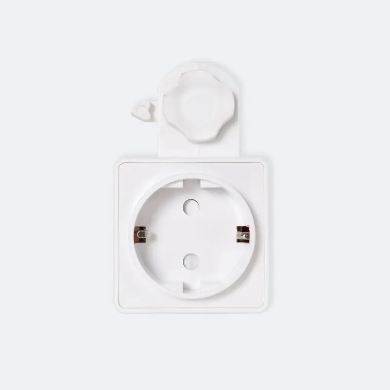 Accessoire prise courant pour rail 3 allumages 220v blanc ou noir
