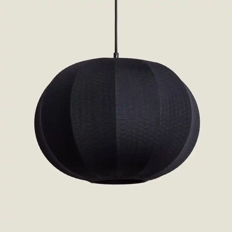 Suspension noire luminaire suspendu noir culot e27