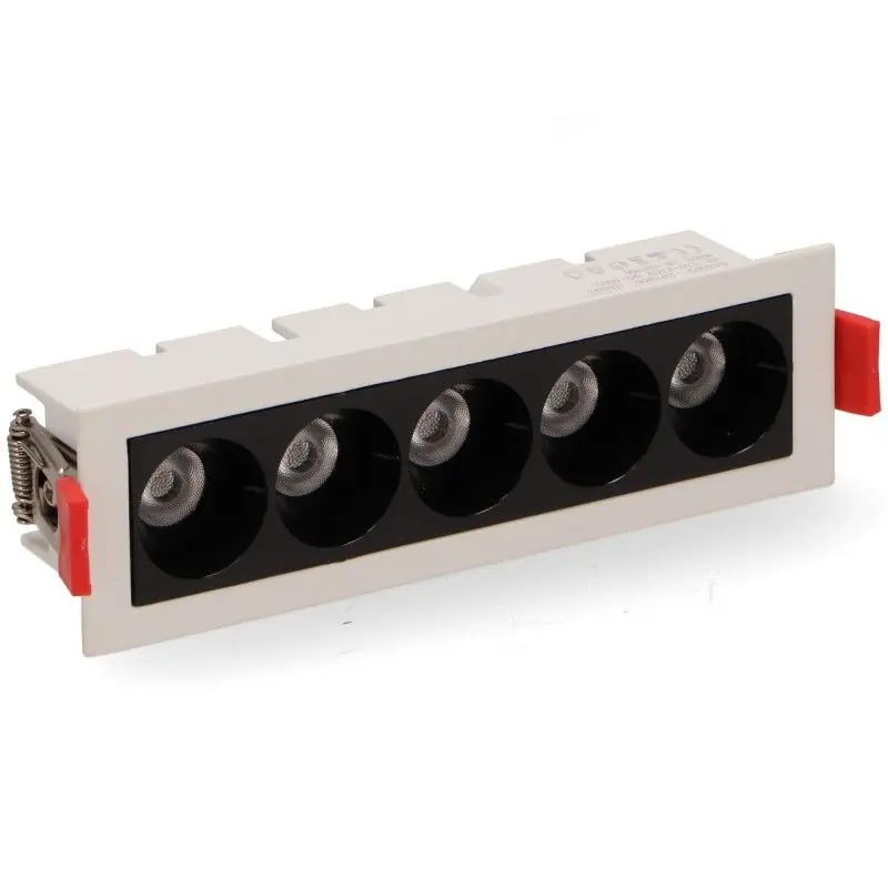 Encastrable led 14cm rectangulaire 10w-1100lm