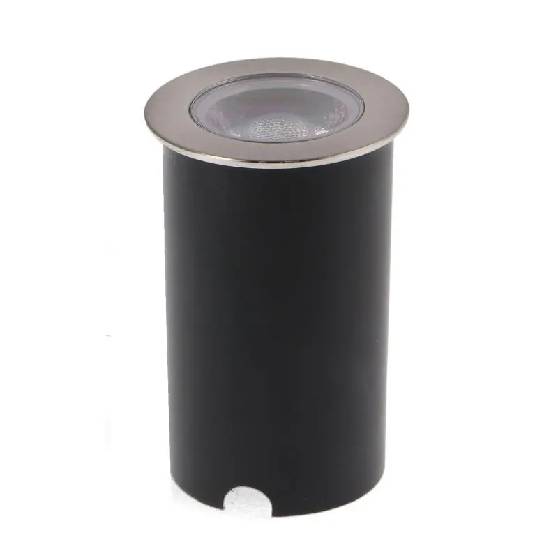 Spot encastrable sol led 5w cct 12v-24v-rond inox ip67