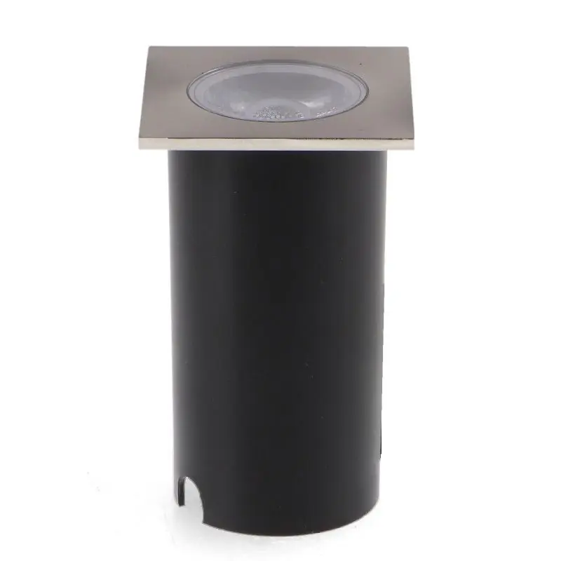 Spot encastrable sol led 9w cct 12v-24v-carré inox ip67
