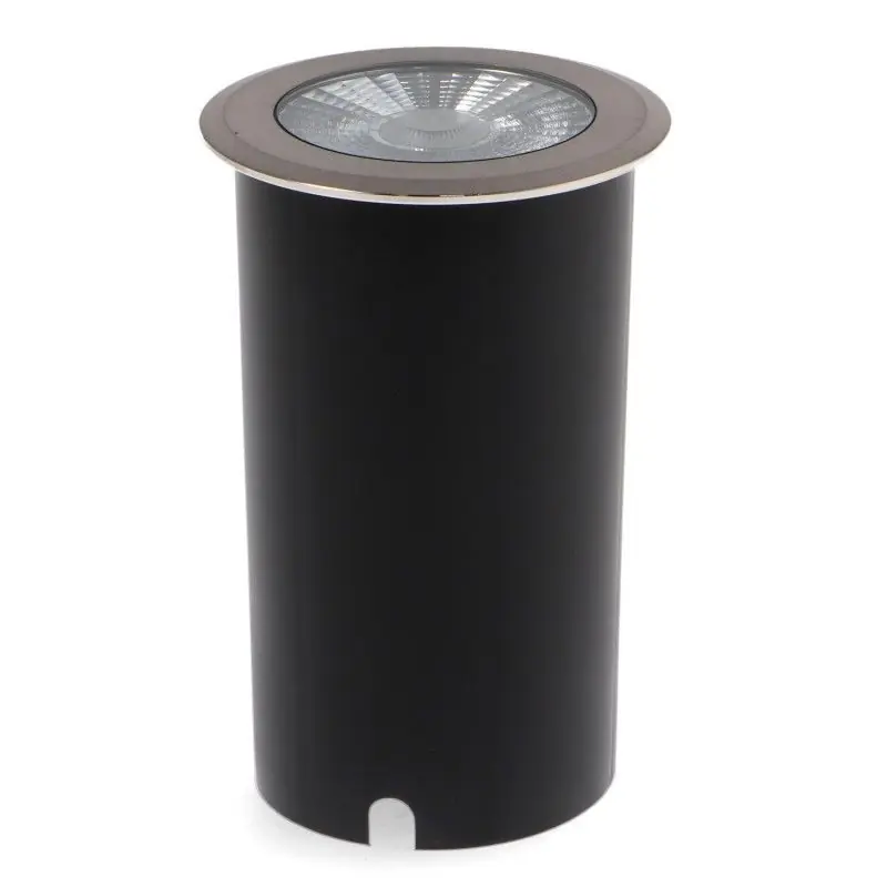 Spot encastrable sol led 30w cct 12v-24v-rond inox ip67