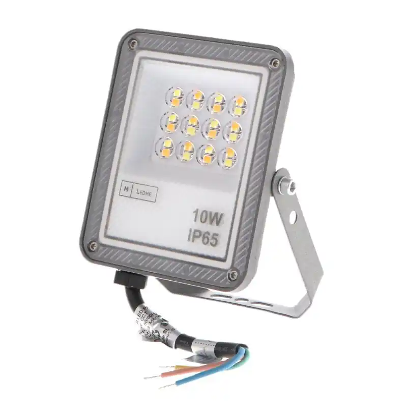 Projecteur gris Led 10W cct-1000 lumens-ip65