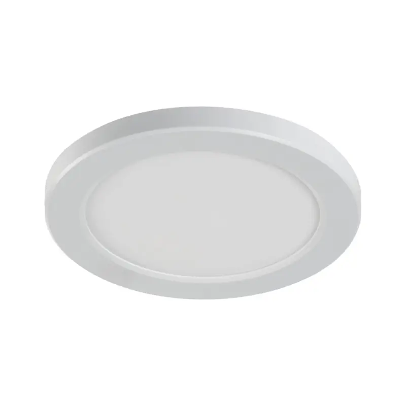 Plafonnier applique led extra plat ERGA 17W CCT-blanc ou noir