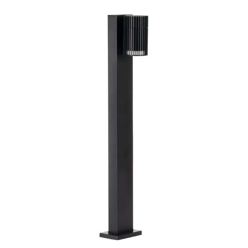Borne potelet de jardin 80cm extérieure noire culot gu10
