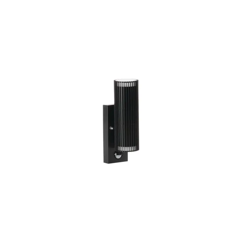Applique detecteur de mouvement extérieure noire culot gu10 RADILO