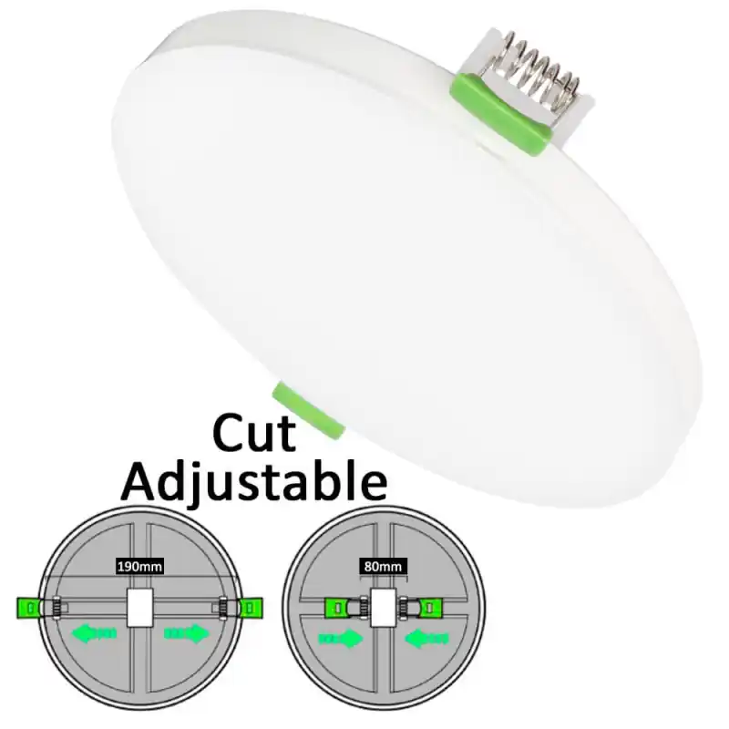 Encastrable led 4cct ajustable-16-20-24w