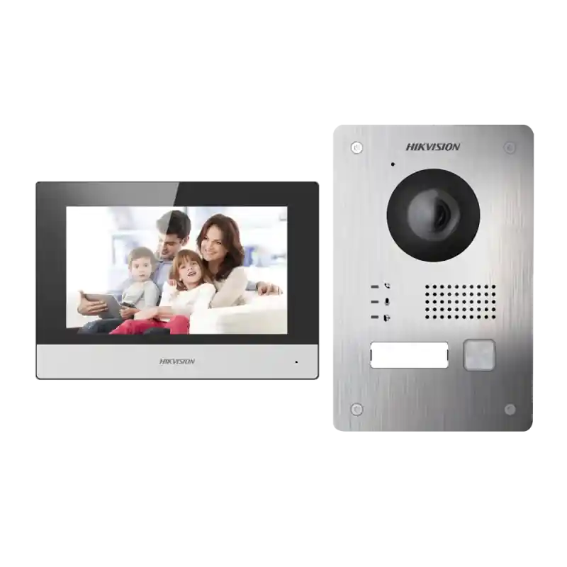 Portier vidéophone 2 fils avec TCP/IP et WiFi