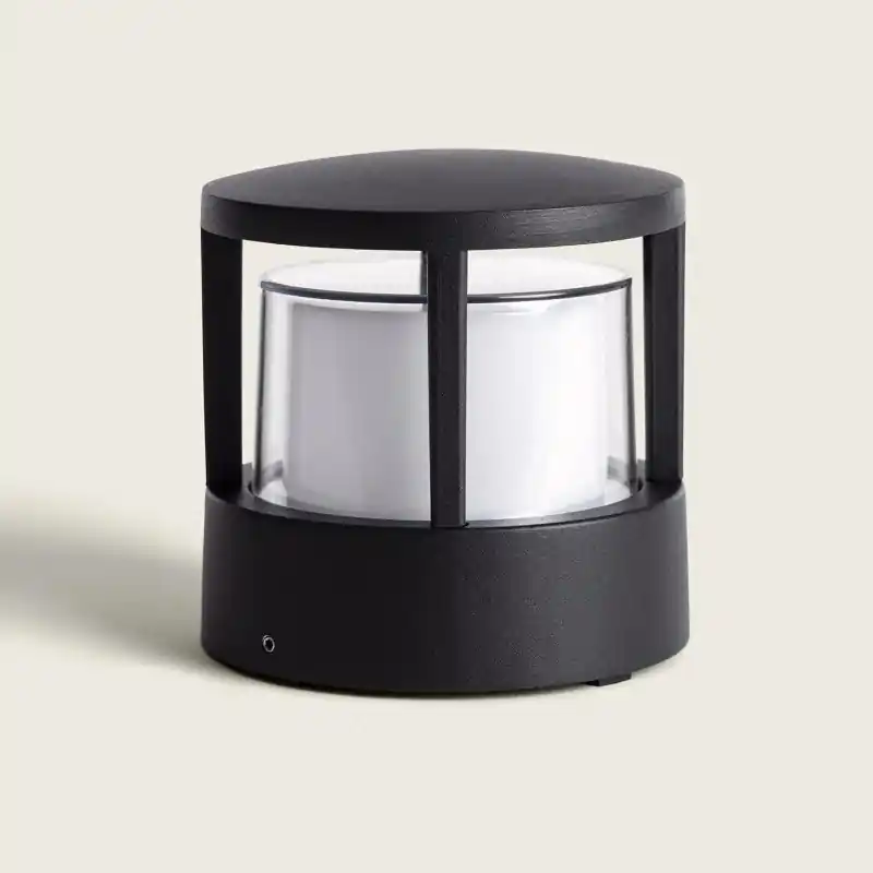 Mini Borne led cct potelet extérieur 11cm noire ip65