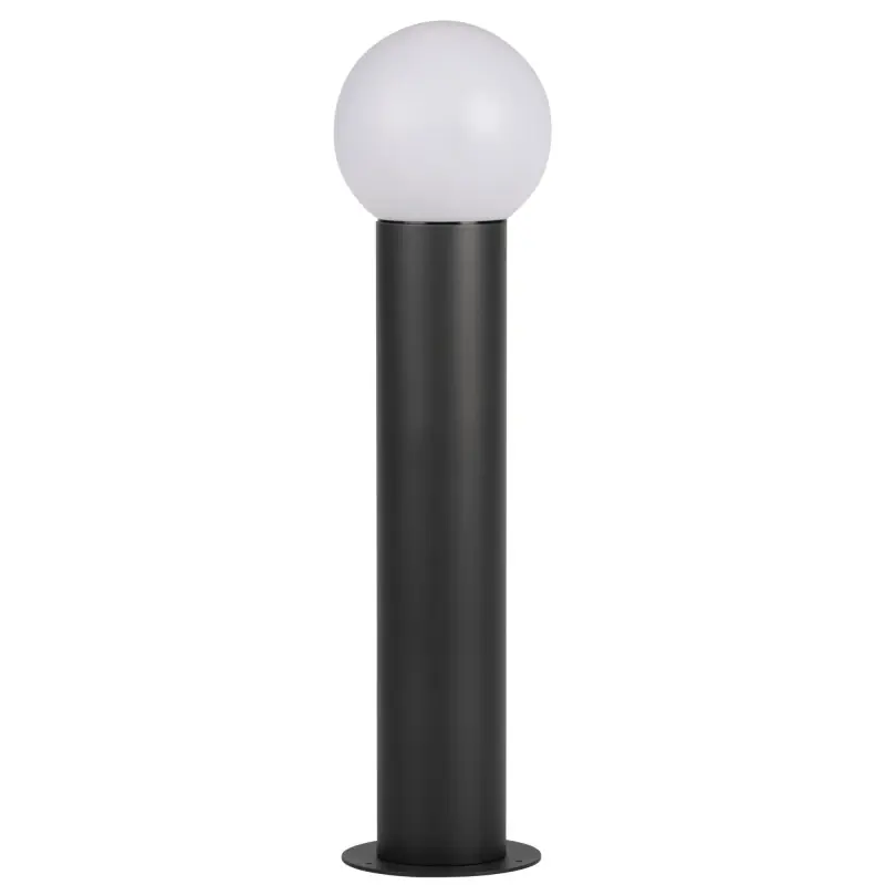 Borne potelet extérieure 80cm boule gris anthracite STONO 15M culot e27