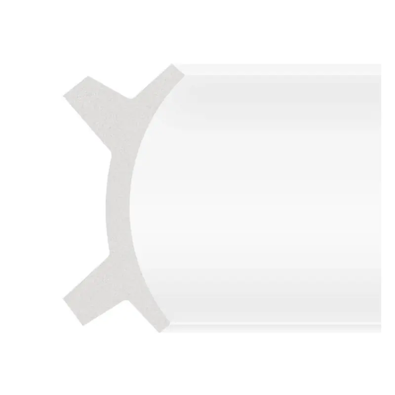 Moulure 2m corniche double cornière ruban led éclairage indirect Bandeau lumineux