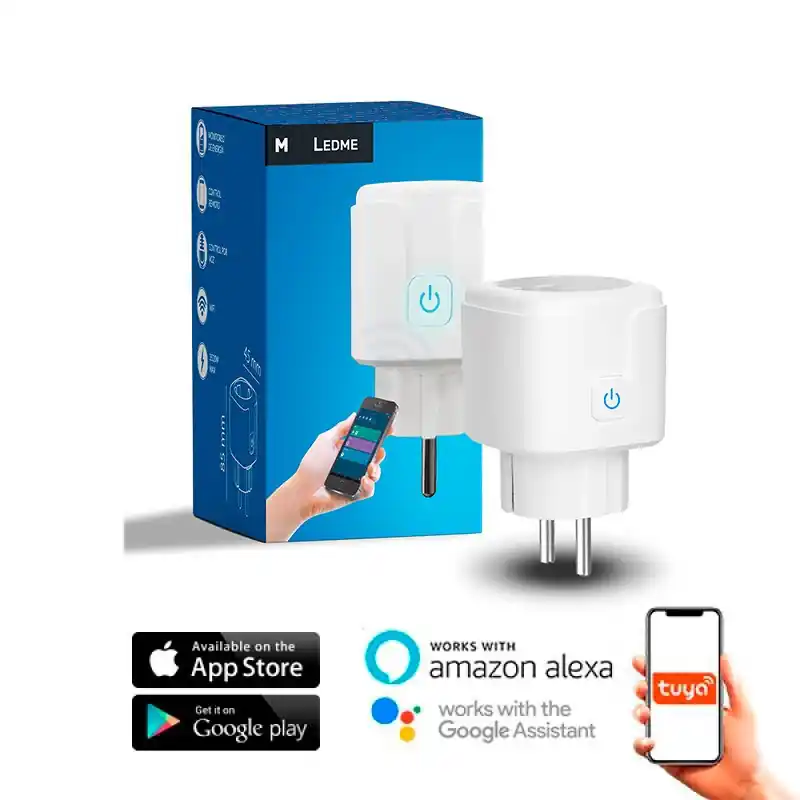 Prise de courant 220v wifi connecté-amazon alexa google