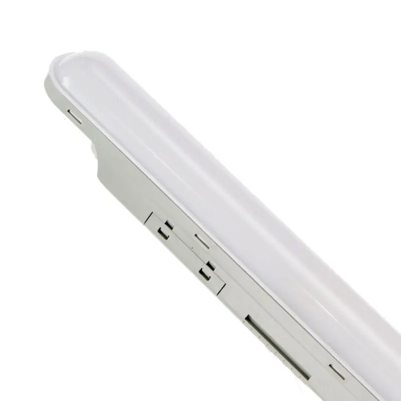 Réglette led cct étanche ip65-traversant atelier garage entrepot 60-120-150cm