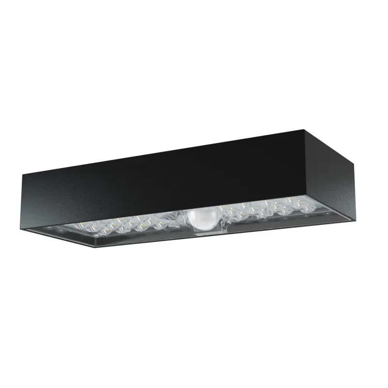 Applique extérieure murale solaire 900 lumens