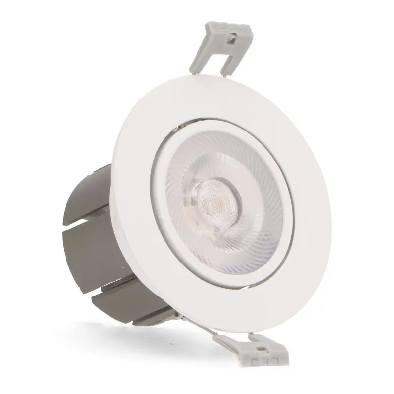 Downlight encastrable 75mm orientable 10w led 900lm