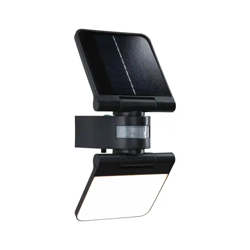 Applique solaire Détecteur de mouvement crépusculaire IP65 Lesla 3000K 12,5W 1000lm