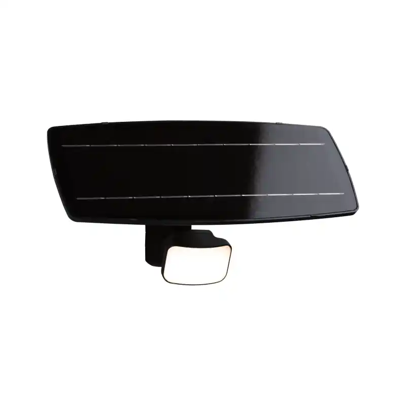 Applique projecteur solaire Détecteur de mouvement Flotas crépusculaire (HF) IP65 3000K 700lm
