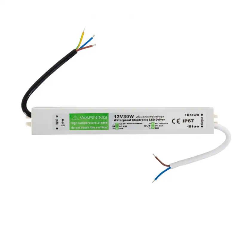 Alimentation transformateur de courant spécial LED 30w-12V DC-Étanche ip67