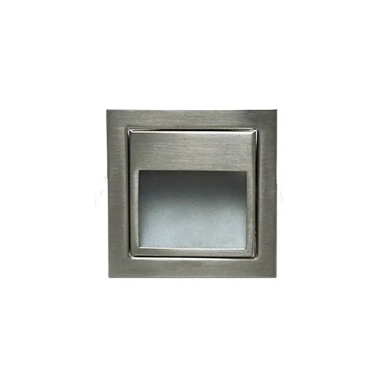 Spot de balisage à 1.5w LED d‘escalier mur encastrable inox 3000k-4000k-6000k