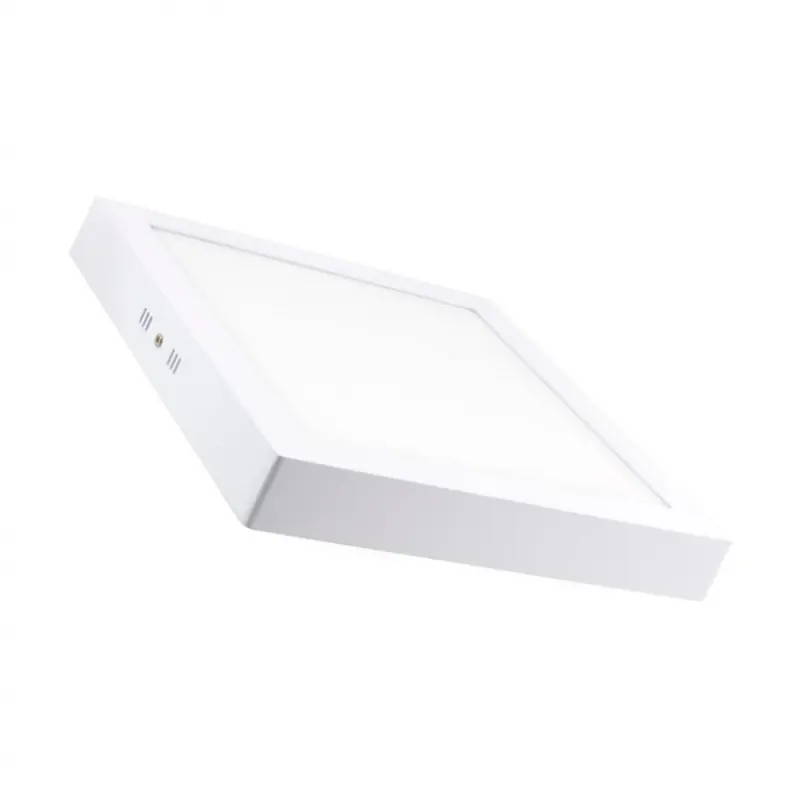 Plafonnier carre 48w led installation en saillie 60CM blanc 3800 lumens