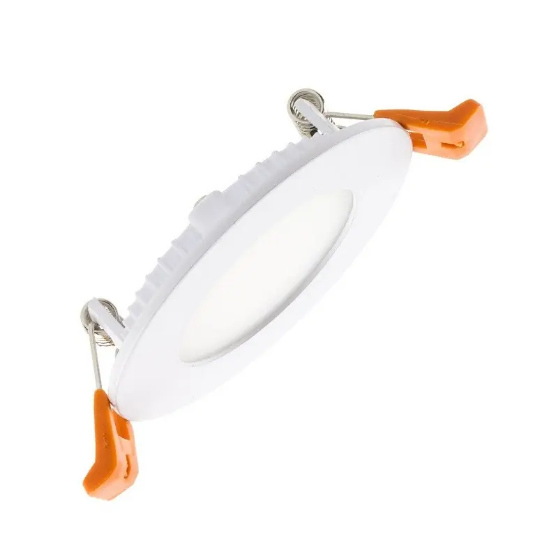 Spot Encastrable 3w led-230 lumens rond extra plat blanc cuisine sdb meuble niche
