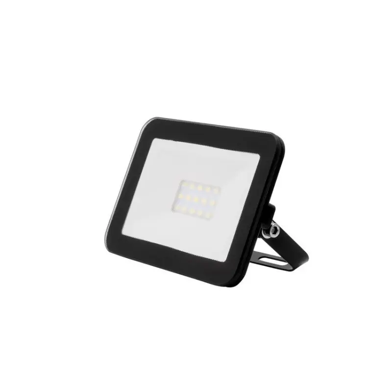 Projecteur à Led 10W-noir-ultra fin-ip65-1000lm-etanche exterieur-rocaille-jardin