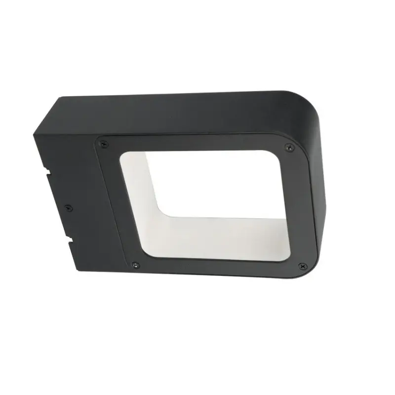 Applique murale exterieur noire moderne double eclairage led 320lm-ip54