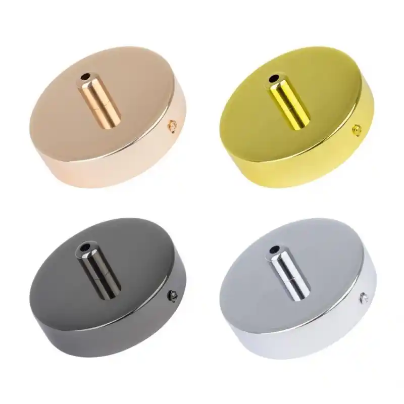 support couleurs aluminium anodisé pour montage câble tissu