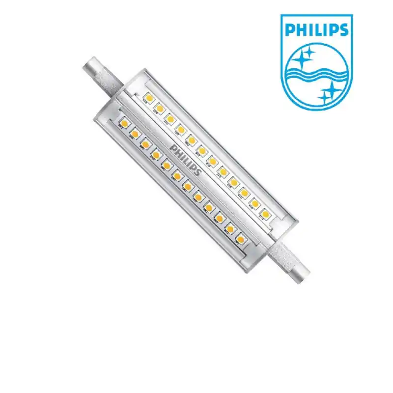 ampoule-led-crayon r7s philips dimmable-118mm-1600 lumens-3000k-4000k