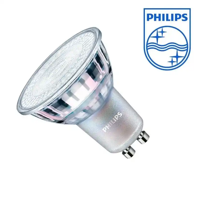 spot gu10 philips-angle 36°-365 lumens dimmable-blanc chaud 3000k