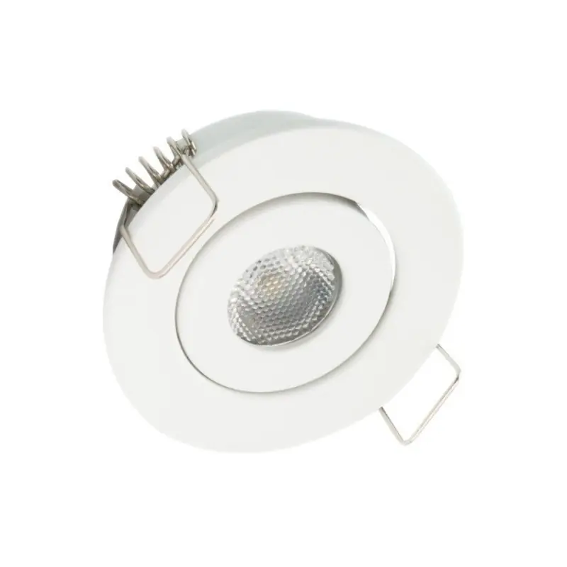 balisage spot downlight led encastrable 1W-niche-mur-plafond-escalier-plinthes deco blanc