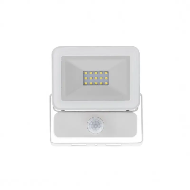 Projecteur à Led 20W detecteur-4000k-blanc-ultra fin-ip65-1800lm-etanche exterieur