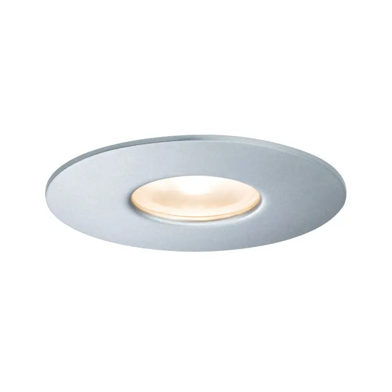 Outdoor House Enc IP44 530lm 3000K 4,4W 230V 34° Argent métal acrylique
