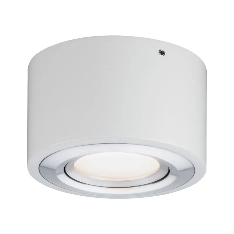WallCeiling Argun LED 1x4,8W Blanc Alu brossé 230 V, métal