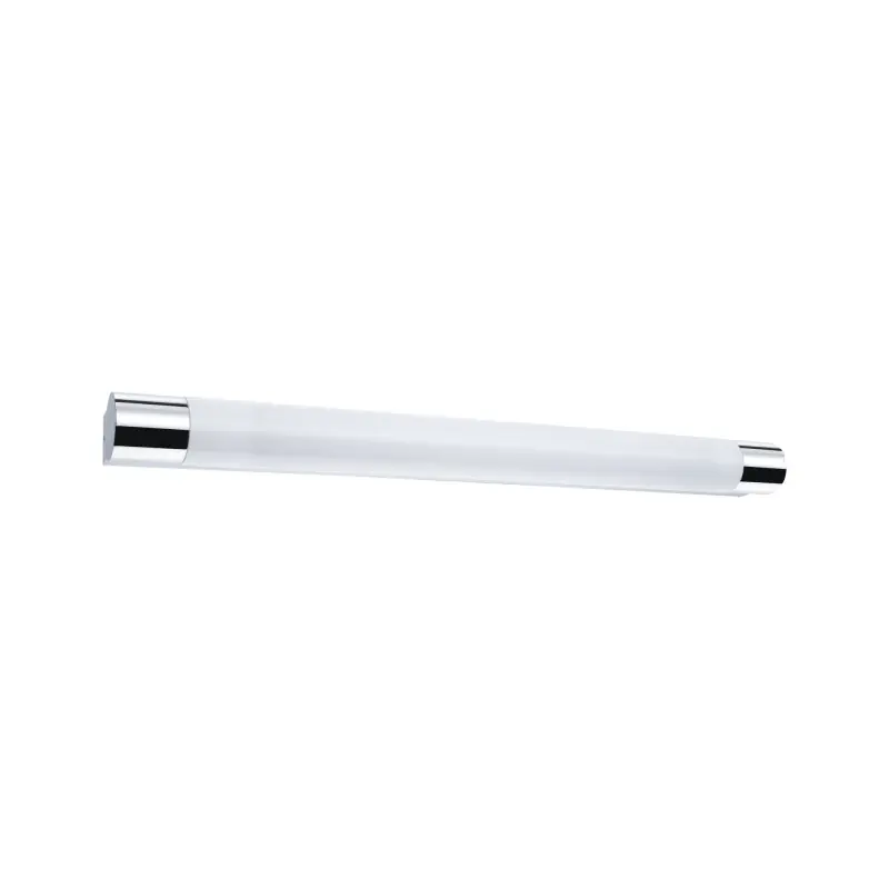 Reglette salle de bain ip44 led Orgon Prise rasoir 10,5W 700 mm Chrome/Blanc 230V Mtl/Acryl