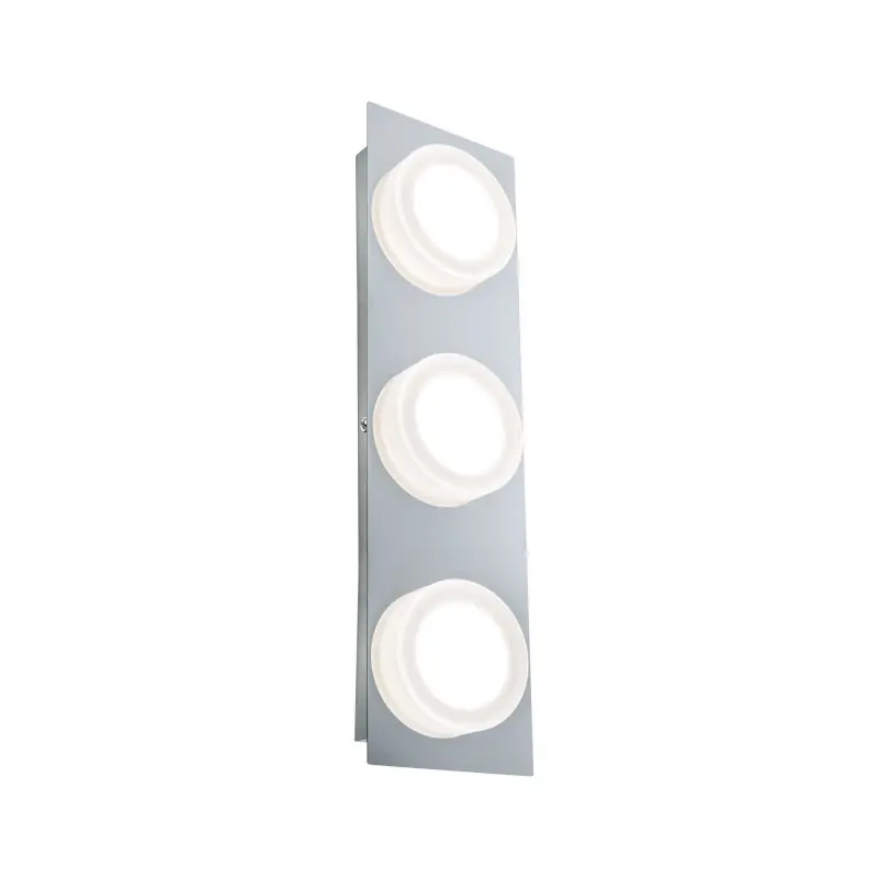 LED IP23 WallCeiling Doradus 3x4,7W Chrome 230 V métal/plastique