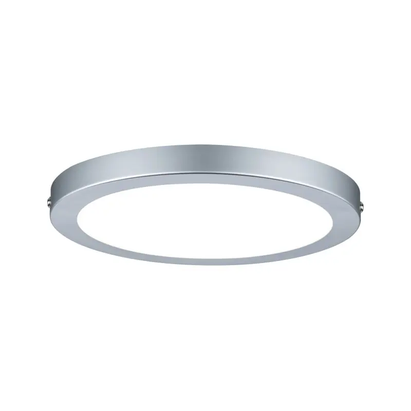 Panneau LED WallCeiling Atria 220 mm 18,5W Chrome mat 230 V plastique