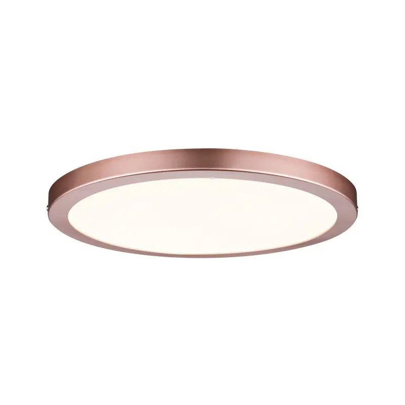 Panneau LED WallCeiling Atria 300 mm 22W Or rose 230 V plastique
