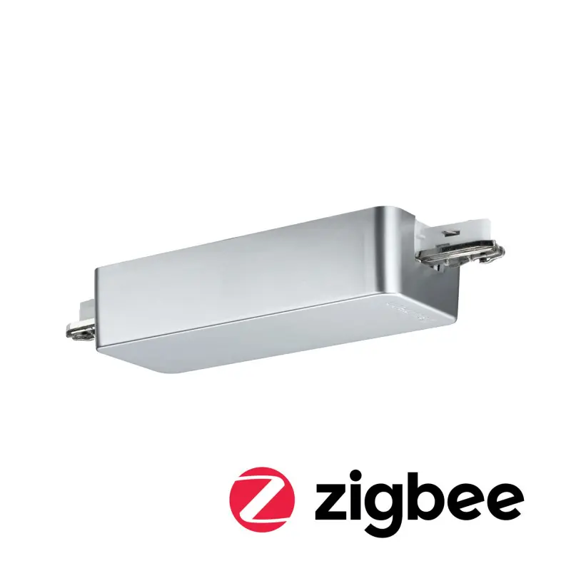 Adapt. Urail SmartHome ZB Dimm/Switch max. 400W 230V Blanc Métal
