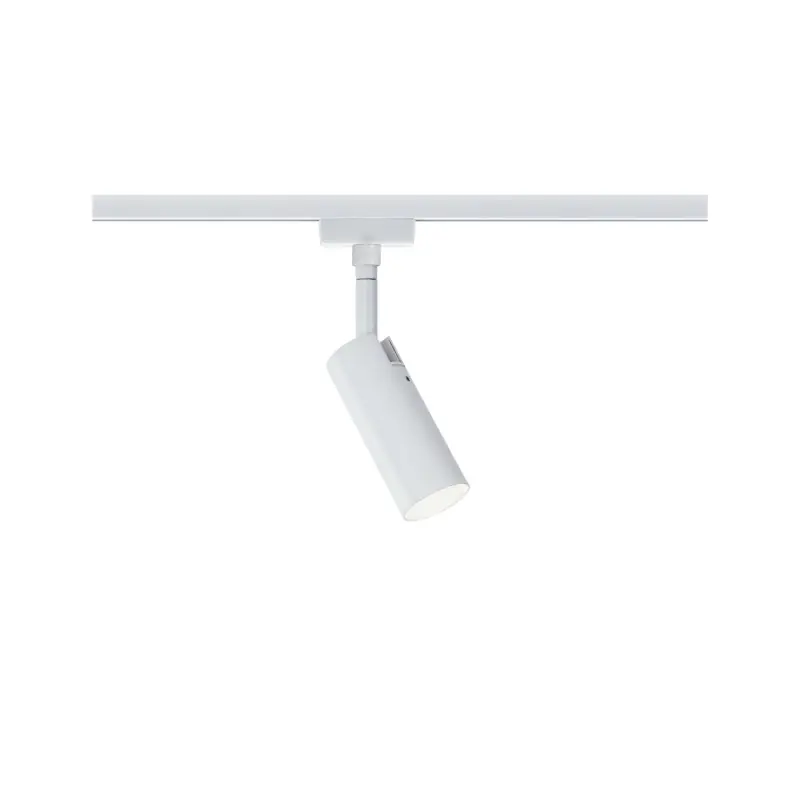 Spot Tubo URail 1x5W Blanc 230 V, métal/plastique