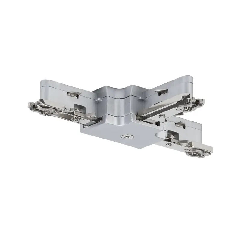 URail System Light&Easy T-Connecteur 125mm 1000W Chrome mate 230V Métal
