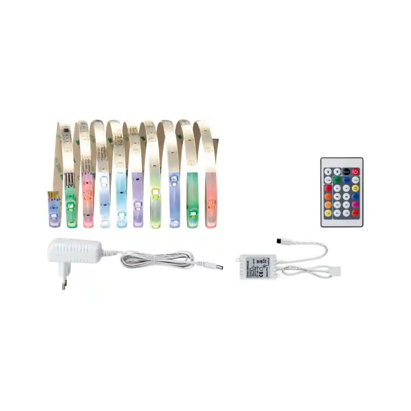 Function Digital Kit ruban LED 3 m RGB+W 11,8W 230/12V 24 VA Blanc plastique