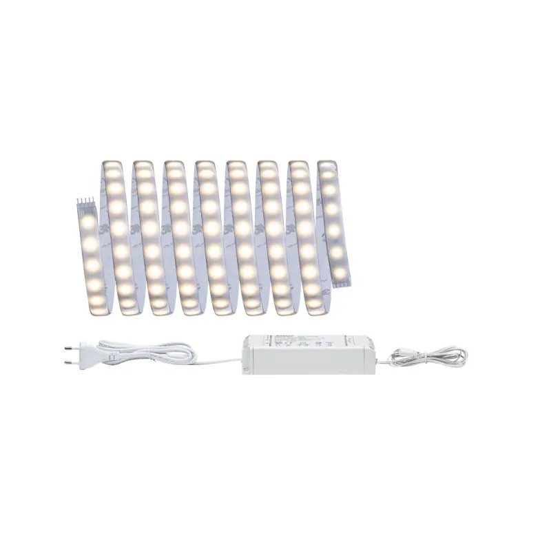 Function MaxLED 500 kit de base 3m Blanc chaud 20W 230/24V 36VA Argent Plastique