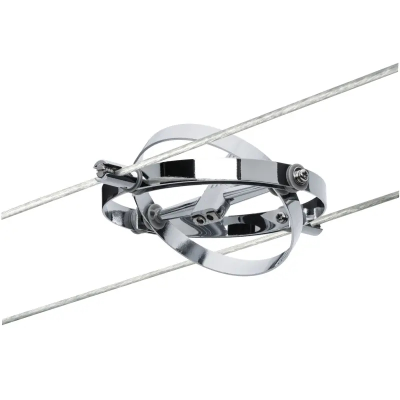 Wire System spots Cardan max. 1x10W GU5,3 Chrome mat/chrome 12V Métal