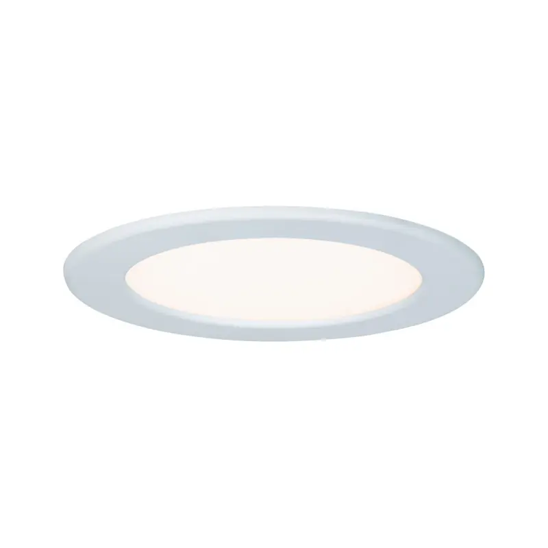 Kit encastrés Quality Panel rond LED 1x12W 2700 K 230V 170mm Blanc/plastique